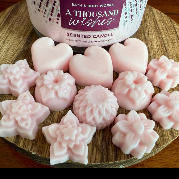 NEW WAX MELTS 2.22oz Bath and Body Works Candle Wax Melts - A THOUSAND WISHES! - Picture 2 of 4